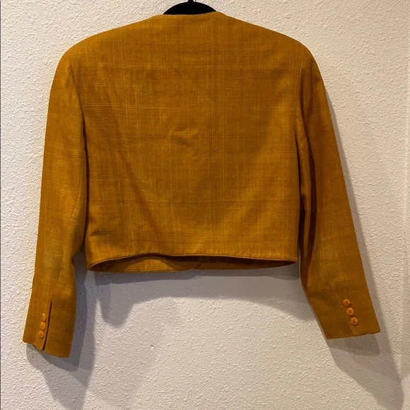 90s vintage SILK‎ blazer - Picture 6 of 7
